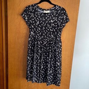 Small black and floral dress